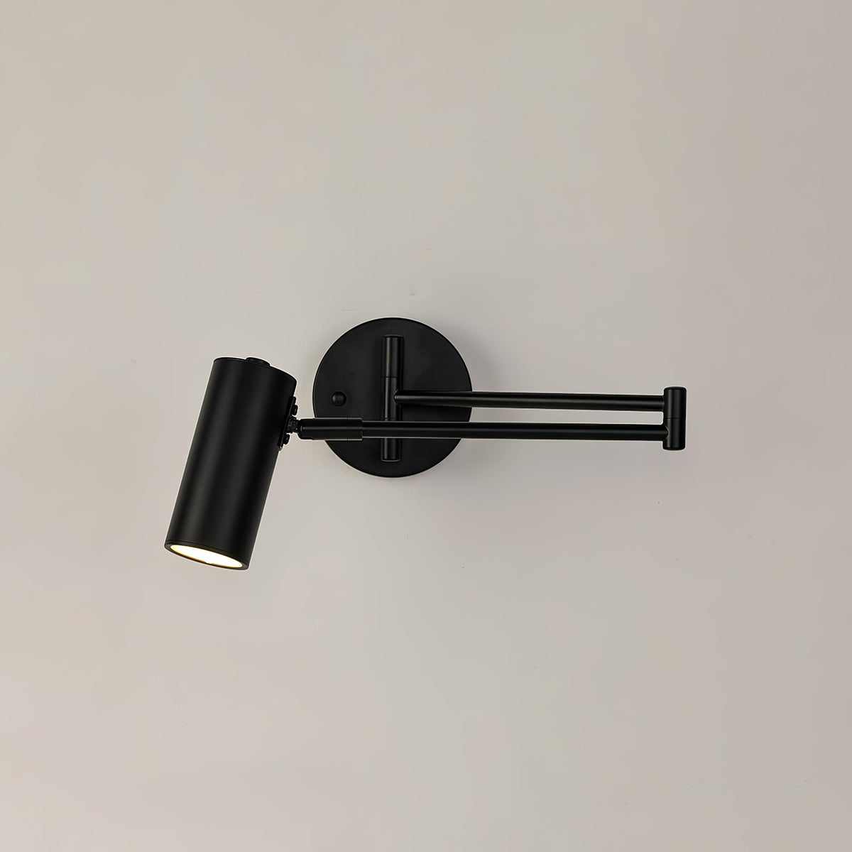 Swing Arm Wall Sconce, Adjustable LED Bedside Reading Light
