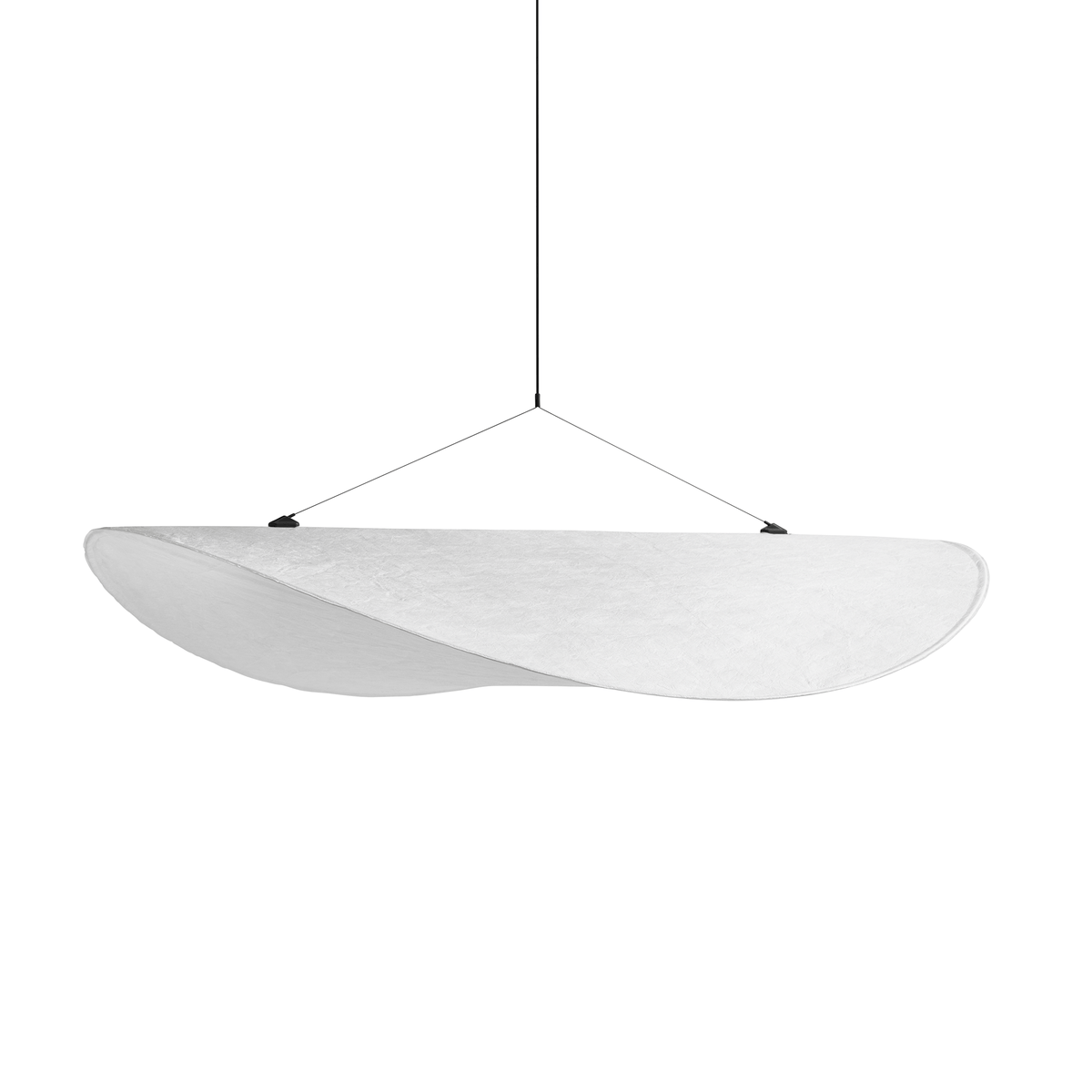 Disc Pendant Light, Floating Synthetic Paper Dining Lamp