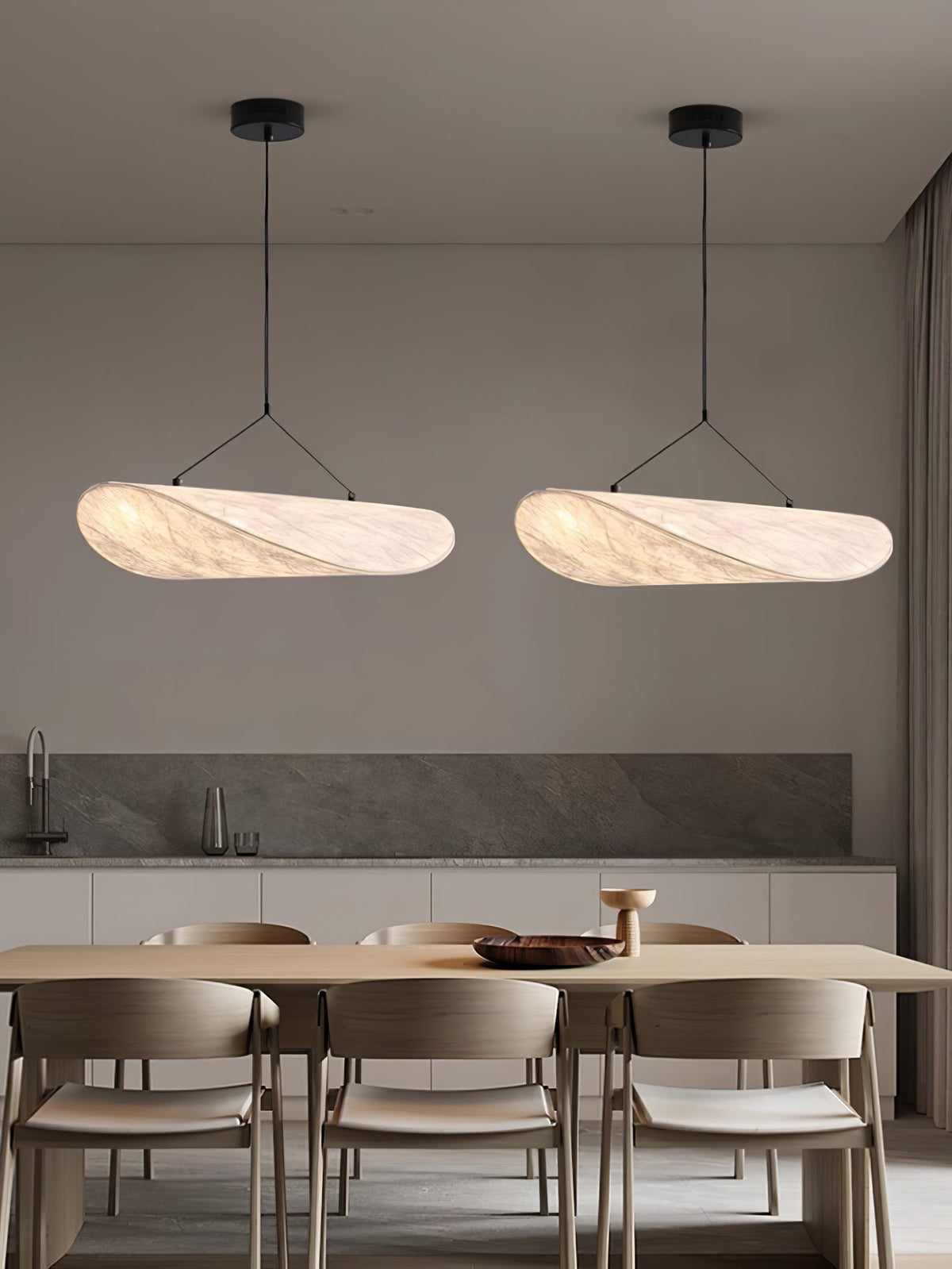 Silk Cloud Pendant Light, Large Fabric Chandelier, Dimmable