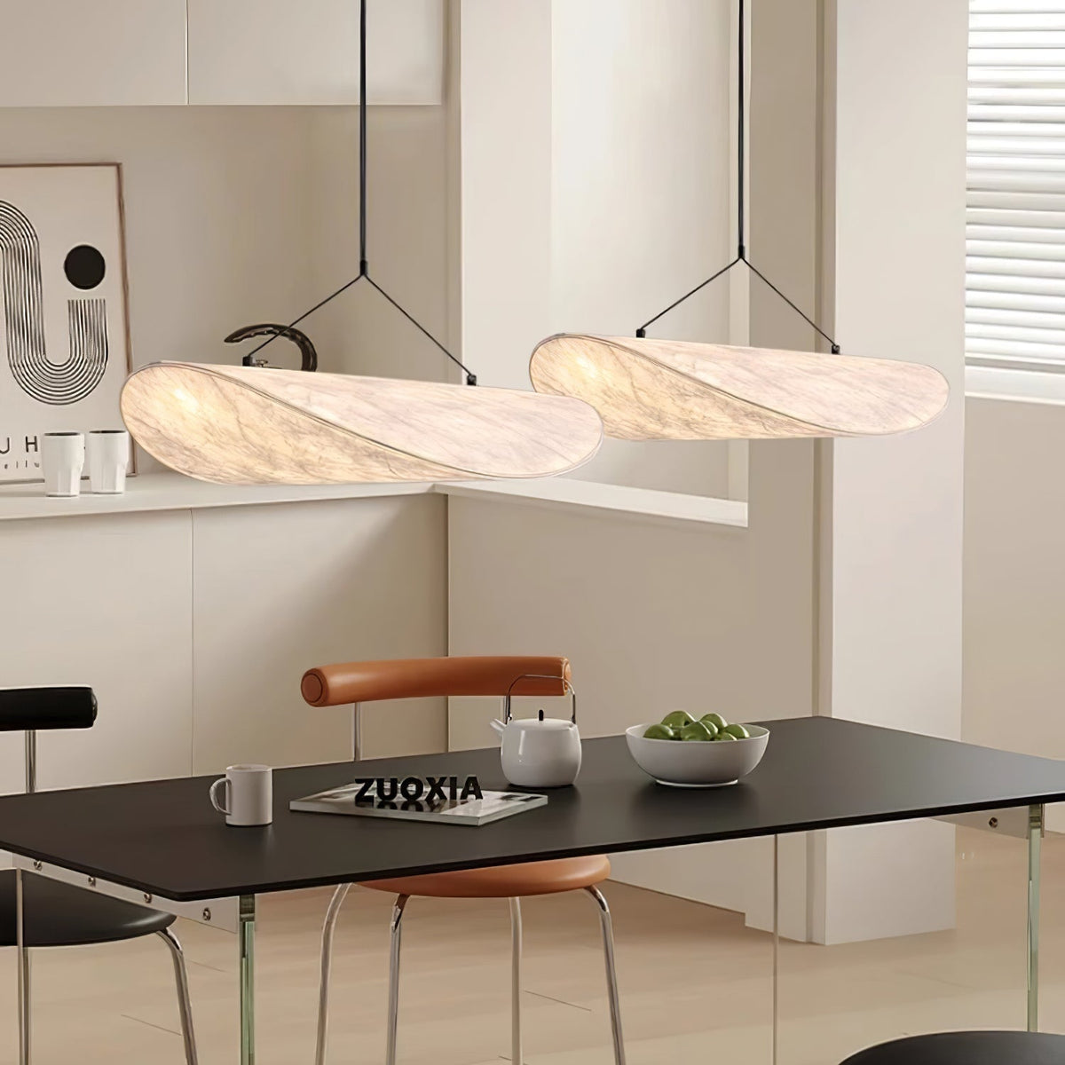 Silk Cloud Pendant Light, Large Fabric Chandelier, Dimmable