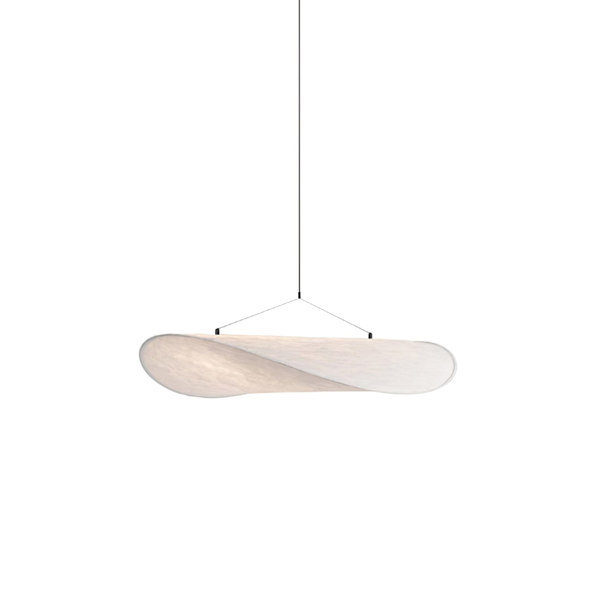 Silk Cloud Pendant Light, Large Fabric Chandelier, Dimmable