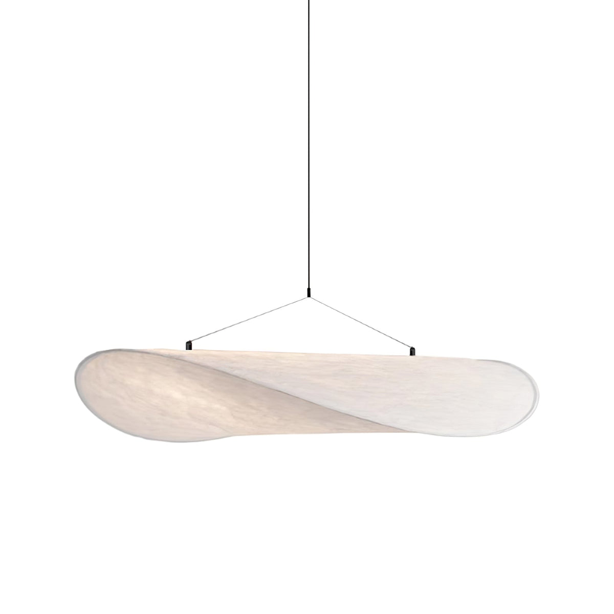 Silk Cloud Pendant Light, Large Fabric Chandelier, Dimmable