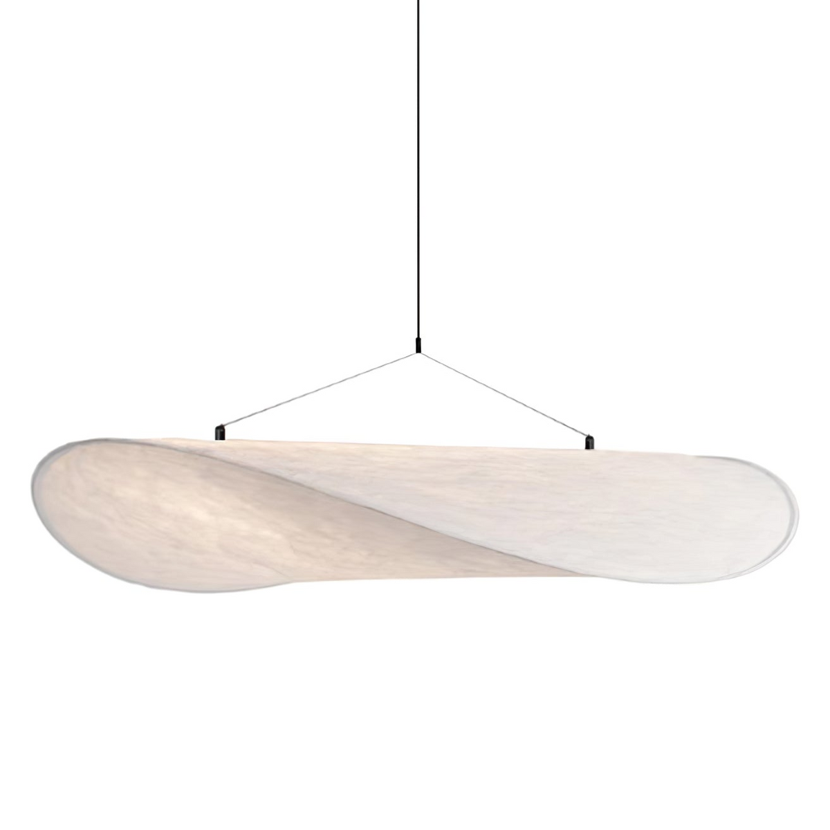 Silk Cloud Pendant Light, Large Fabric Chandelier, Dimmable