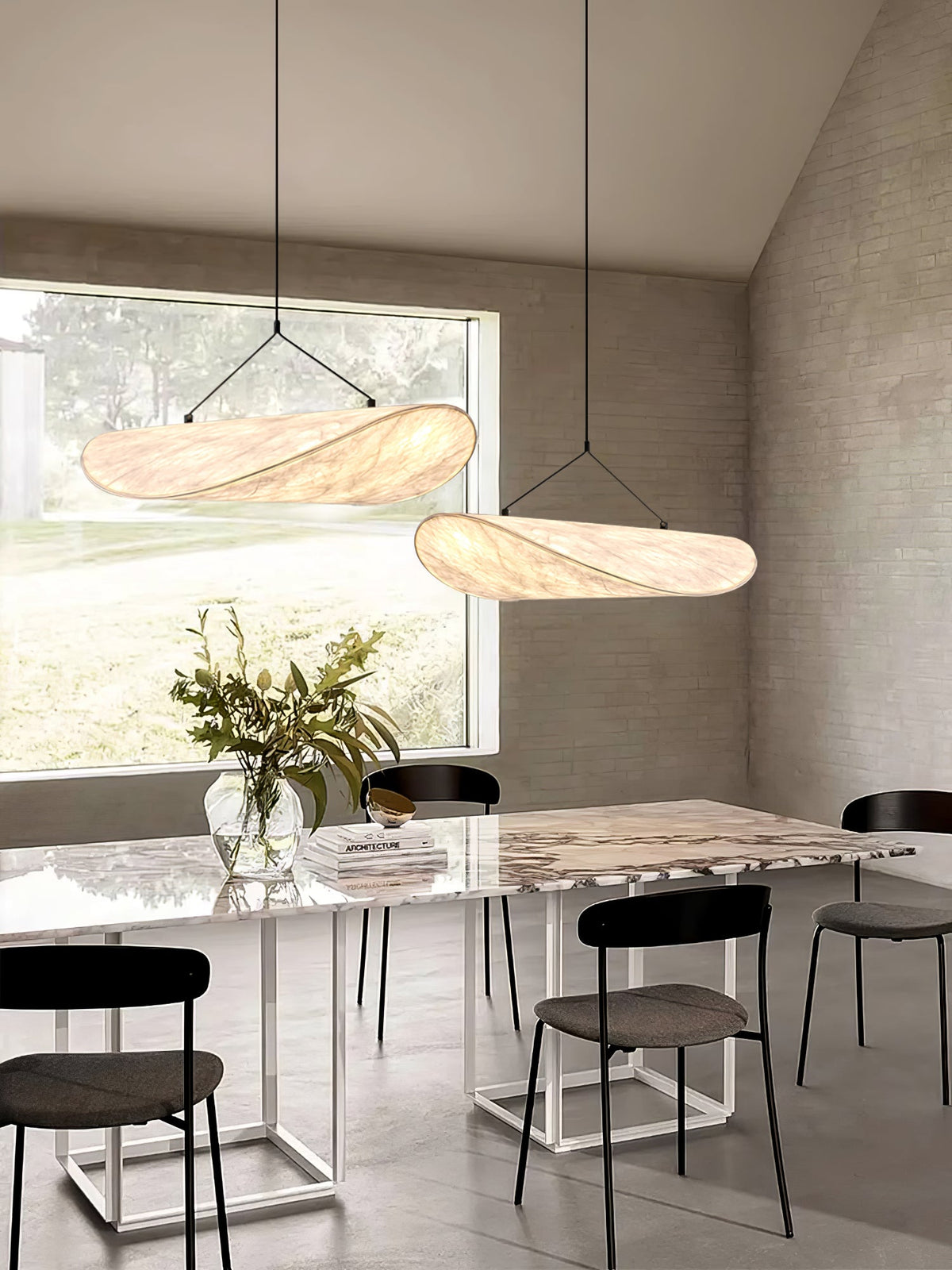 Silk Cloud Pendant Light, Large Fabric Chandelier, Dimmable