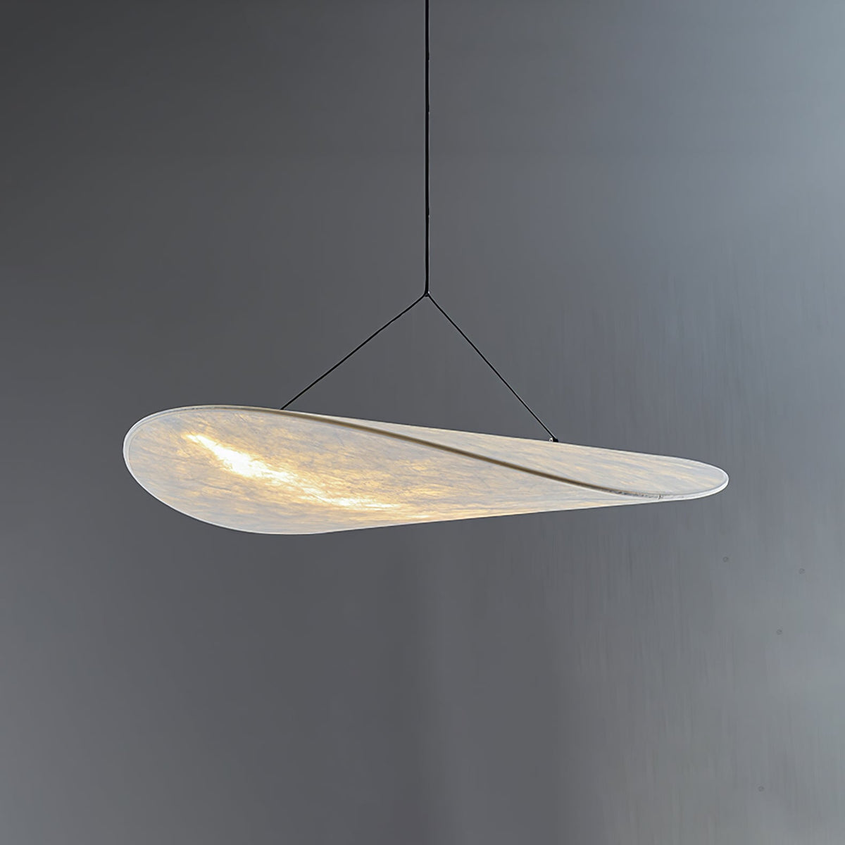 Silk Cloud Pendant Light, Large Fabric Chandelier, Dimmable