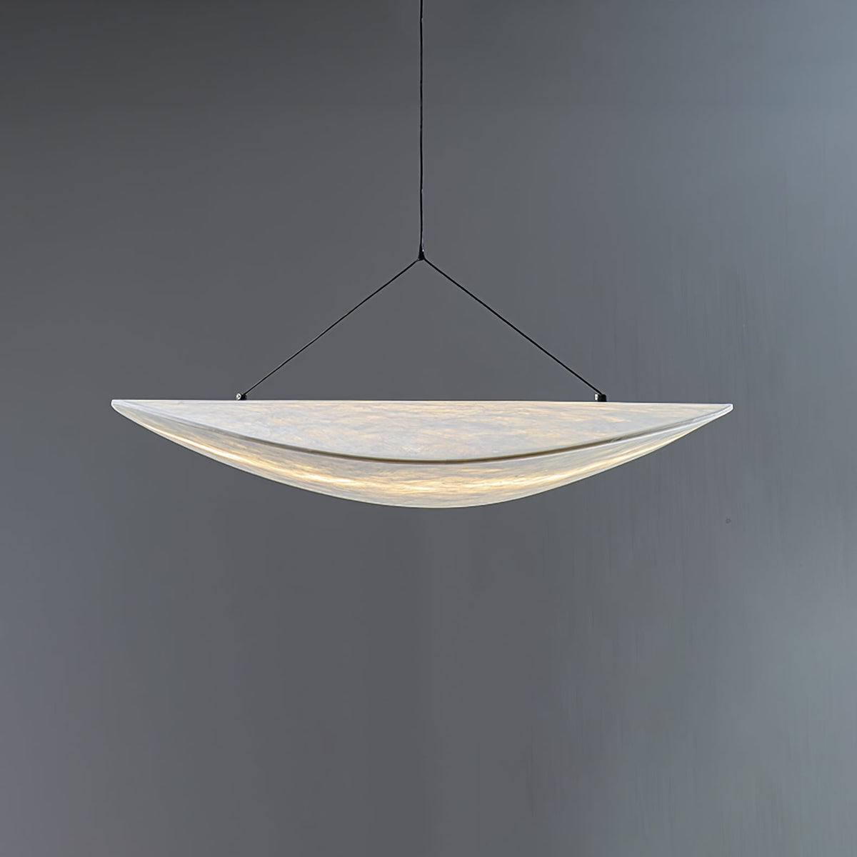 Silk Cloud Pendant Light, Large Fabric Chandelier, Dimmable
