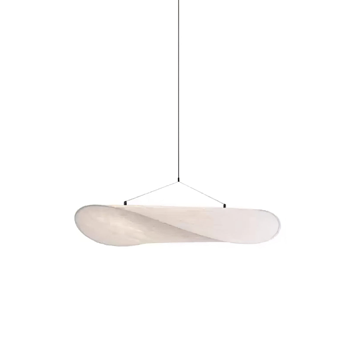 Silk Cloud Pendant Light, Large Fabric Chandelier, Dimmable