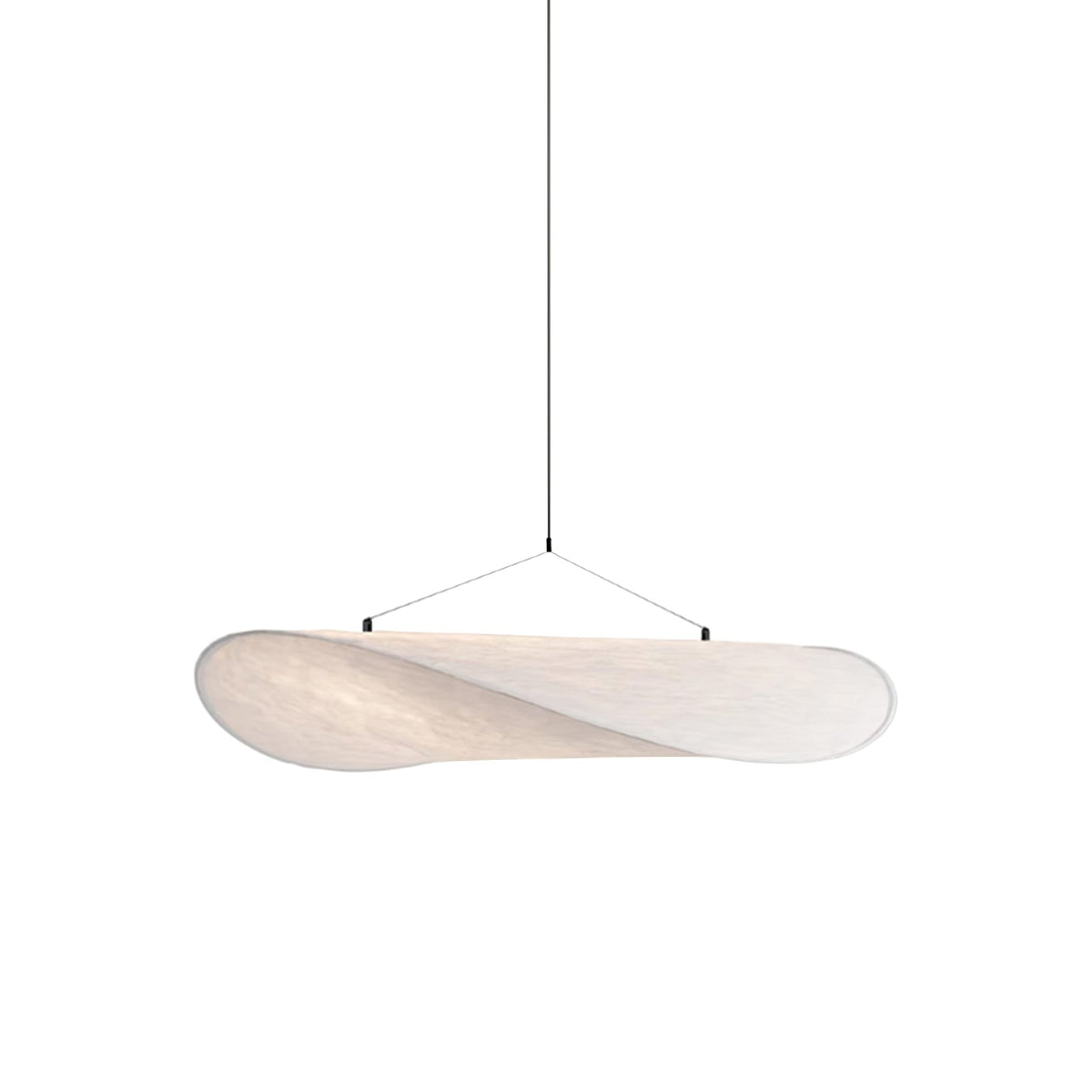 Silk Cloud Pendant Light, Large Fabric Chandelier, Dimmable