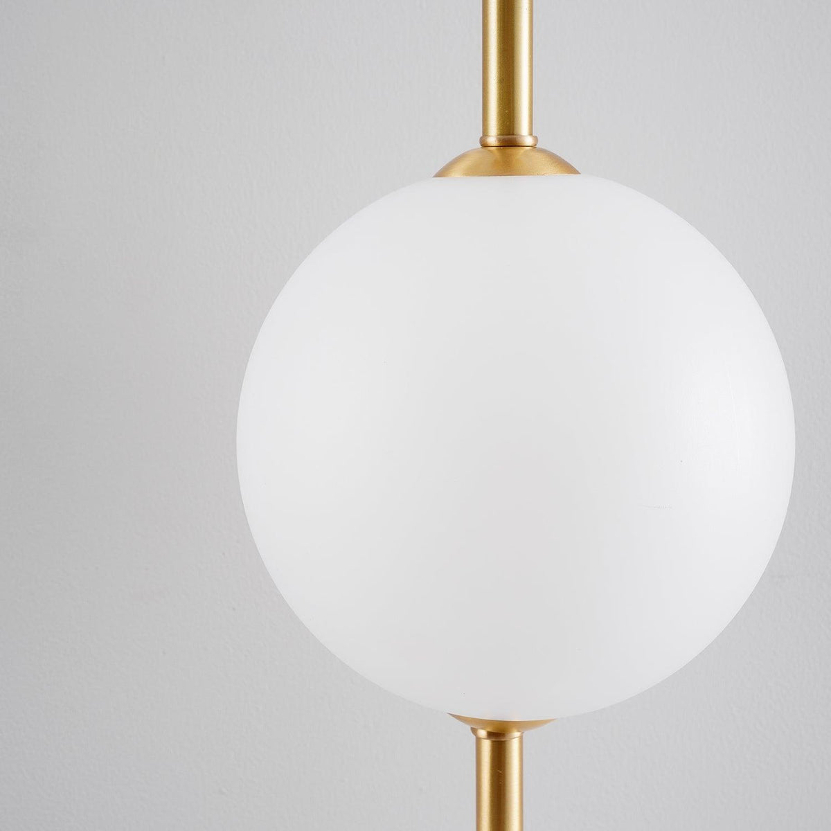 Stacked Globe Wall Sconce, Vertical LED Bathroom Wall Light