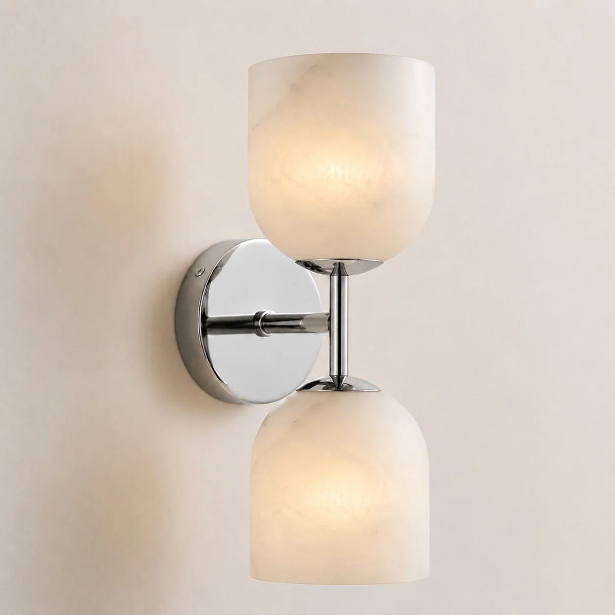 Ribbed Glass Wall Sconce, 1 to 3 Light Bathroom Wall Lamp