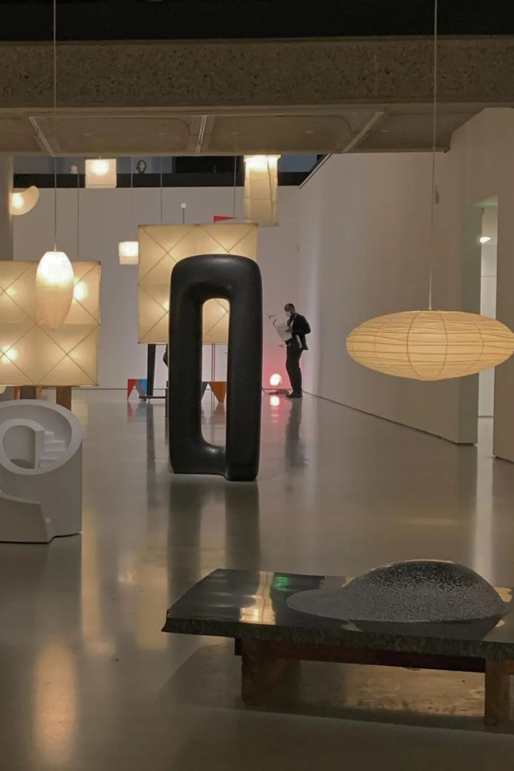 Washi Paper Lantern Pendant Light, Japandi Ceiling Lamp