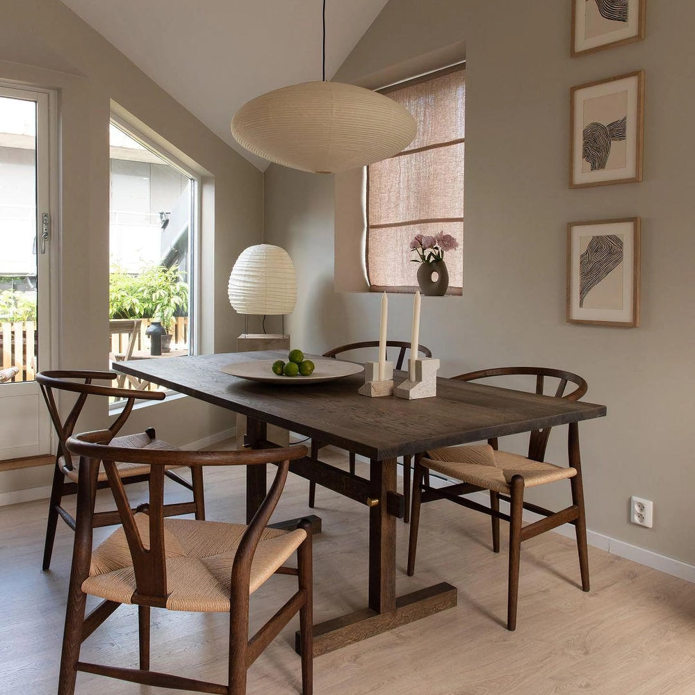 Washi Paper Lantern Pendant Light, Japandi Ceiling Lamp