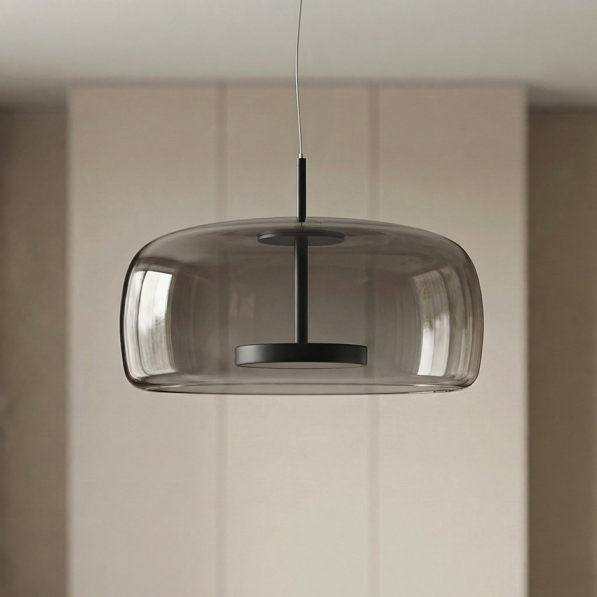 Amber Glass Pendant Light, Kitchen Island Mini Pendant Set