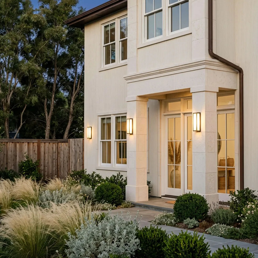 Outdoor Wall Light, Square Motion Sensor LED Porch Light
