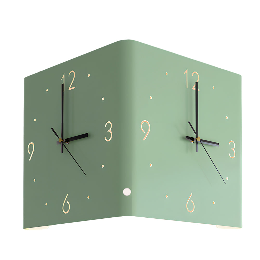 Backlit Wall Clock Lamp, Motion Sensor LED Night Light