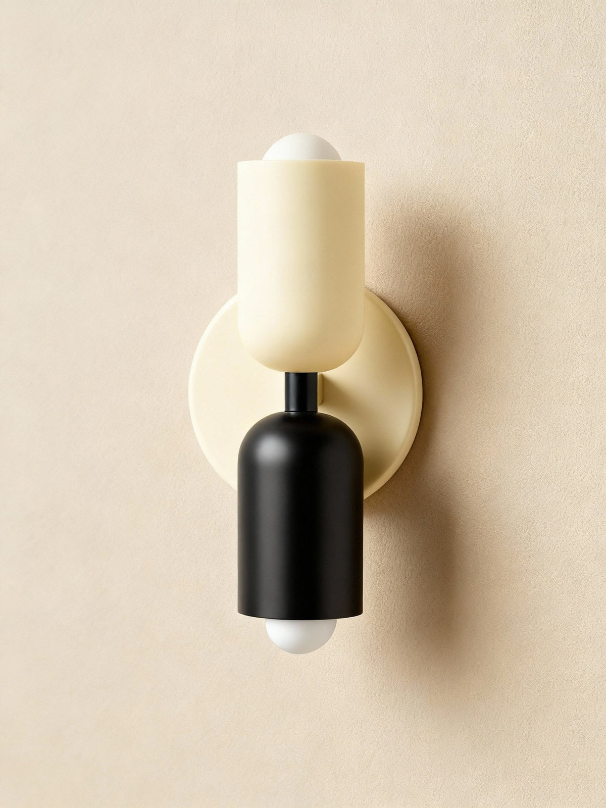 Bauhaus Double Wall Sconce, colorful Bauhaus wall lamp - view 46