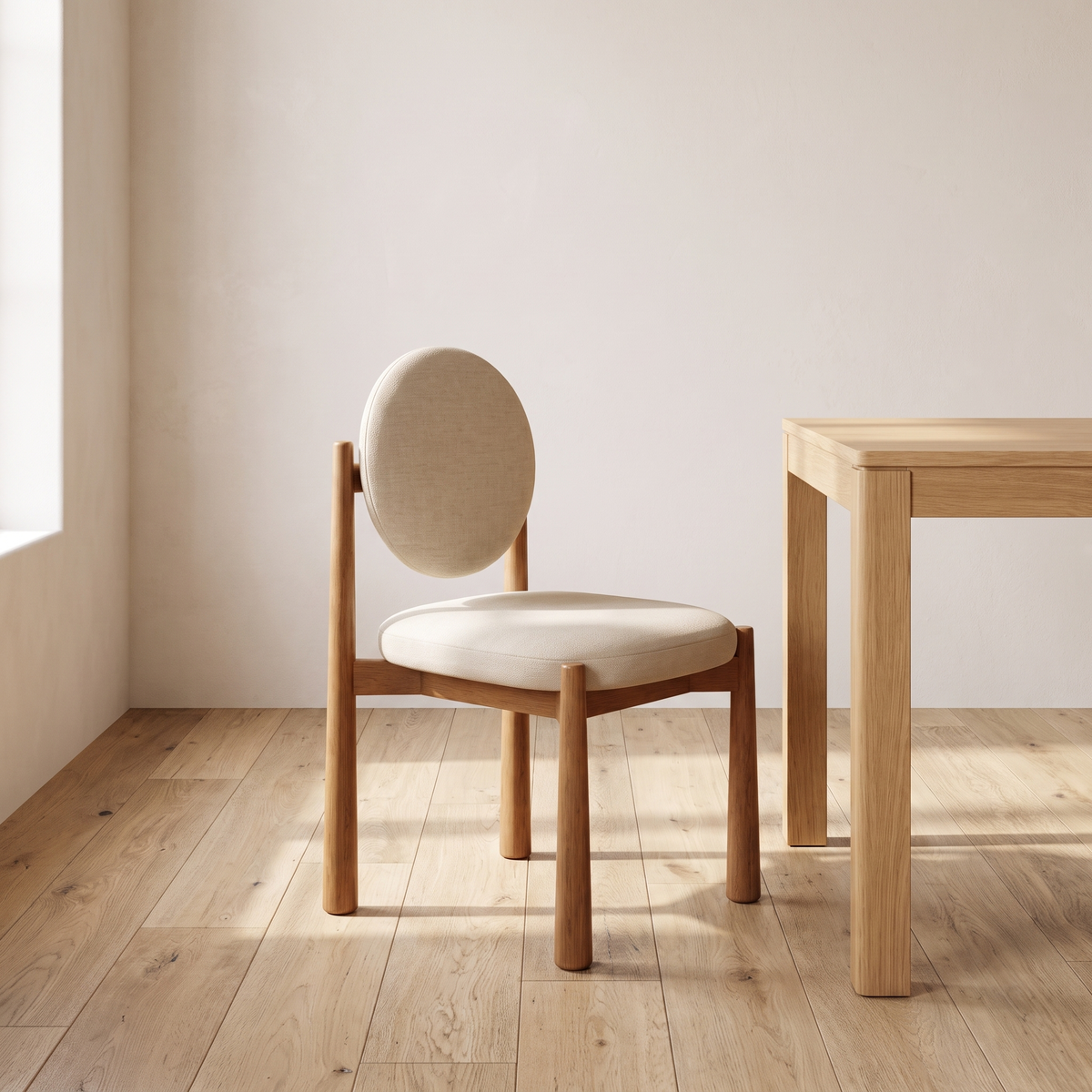 Modern Dining Chair in a warm Italian interior