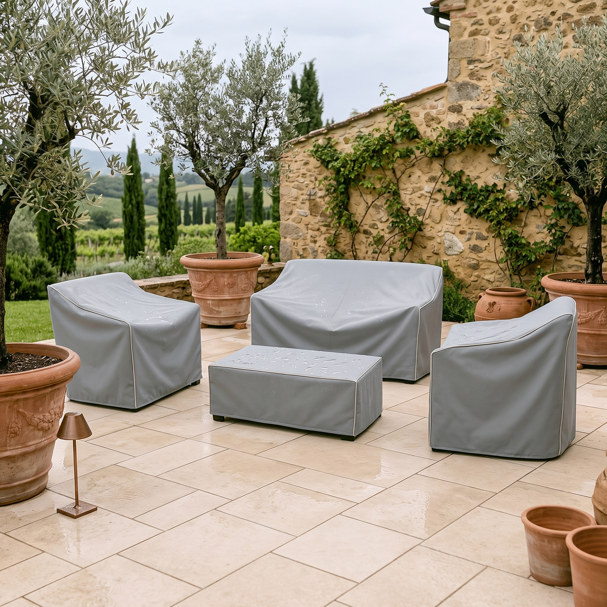 Outdoor Furniture Cover at an Italian villa