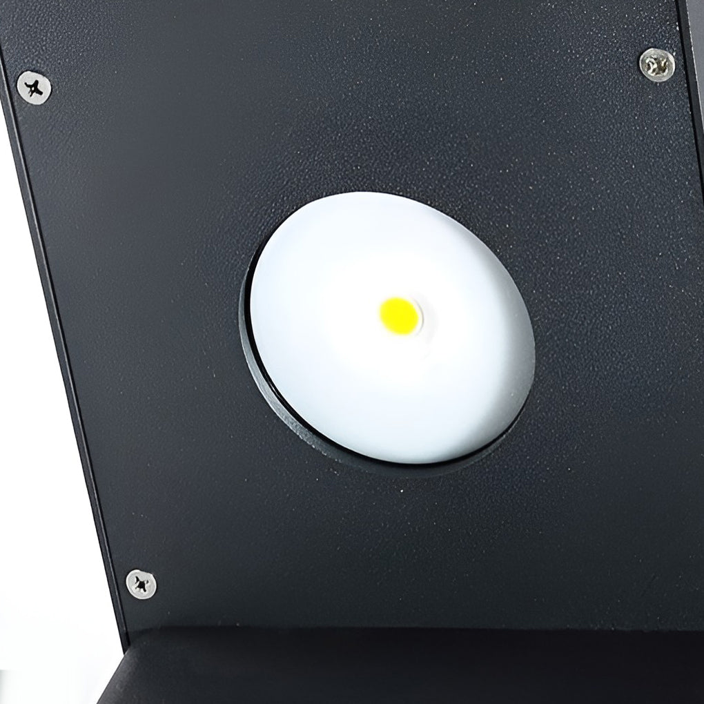 L-Shaped Bollard Light, Solar or Hardwired Path Light