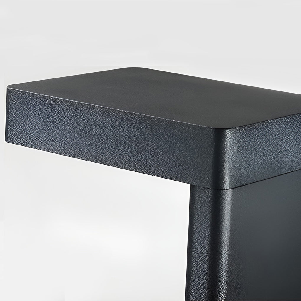 L-Shaped Bollard Light, Solar or Hardwired Path Light