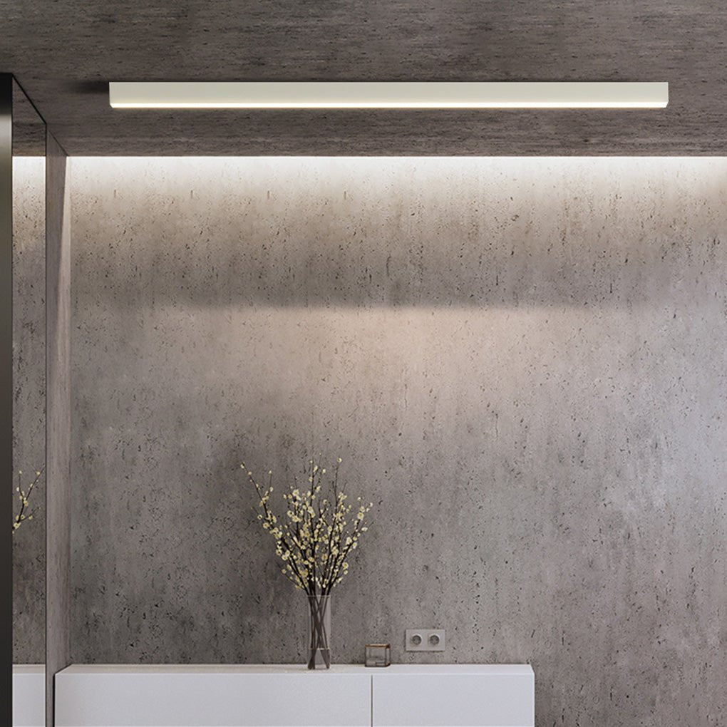 Slim Linear LED Ceiling Light, Remote Dimmable Bar Light