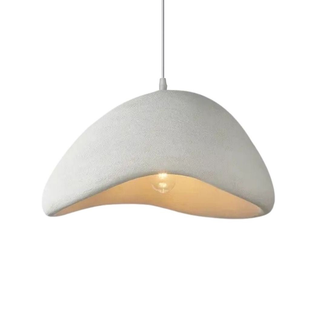 Modern Wabi Sabi Resin Chandelier — Casa Sereno Boho Cluster Ceiling Light for Dining Room & Living Room