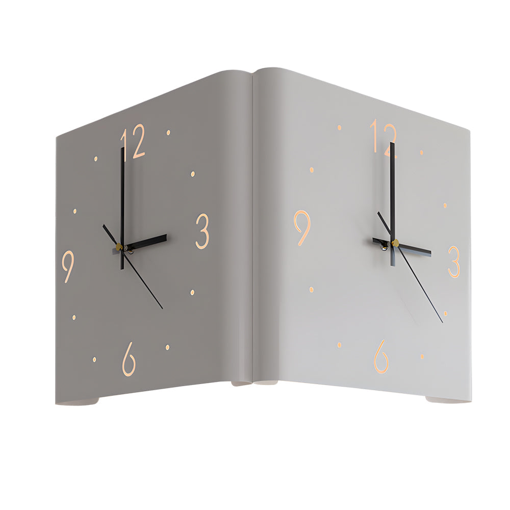 Backlit Wall Clock Lamp, Motion Sensor LED Night Light