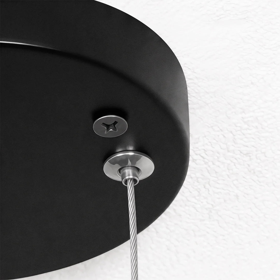Round LED Ring Pendant Light, Modern Dimmable Ceiling Light