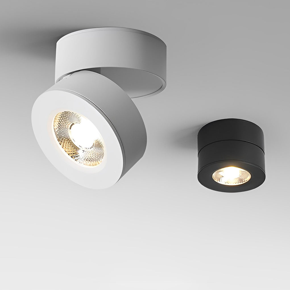 Adjustable Surface Spotlight, Foldable LED Ceiling Light