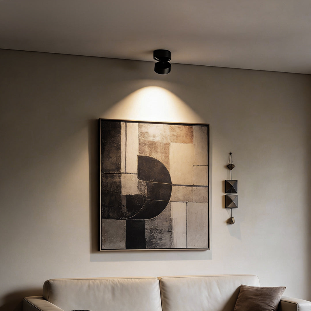 Adjustable Surface Spotlight, Foldable LED Ceiling Light