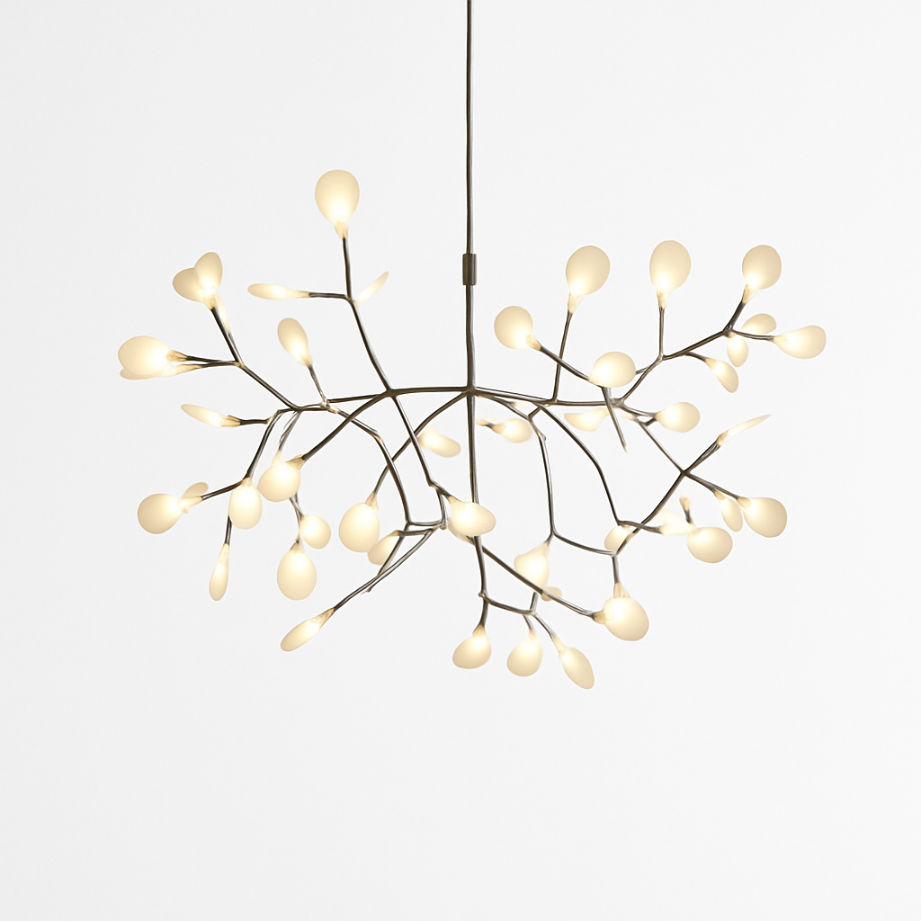 Modern LED Branch Pendant Chandelier — Casa Milano Designer Sputnik Light for Dining Room & Foyer