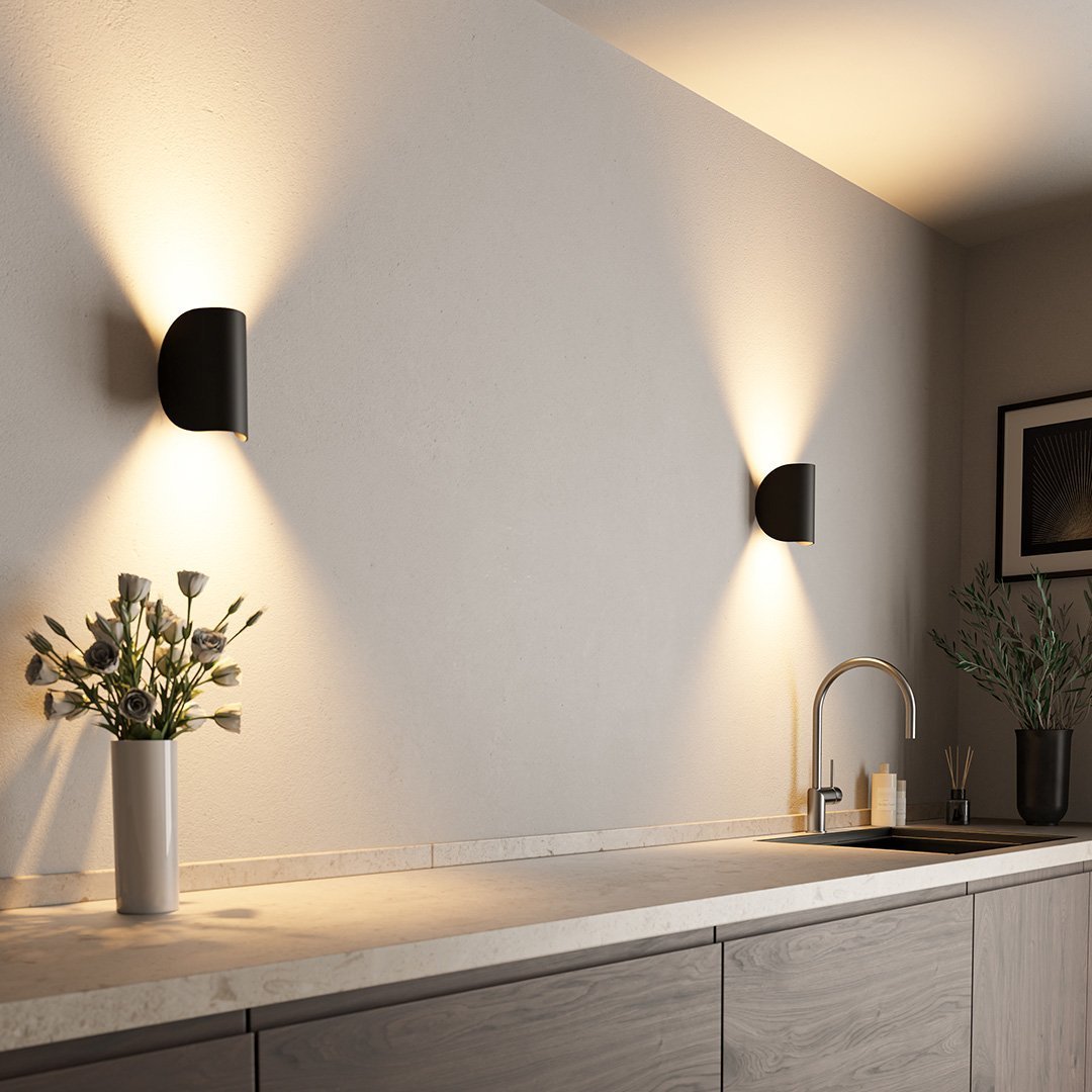 Up Down Wall Sconce, Modern Aluminum Wall Light, 1-4 Pack