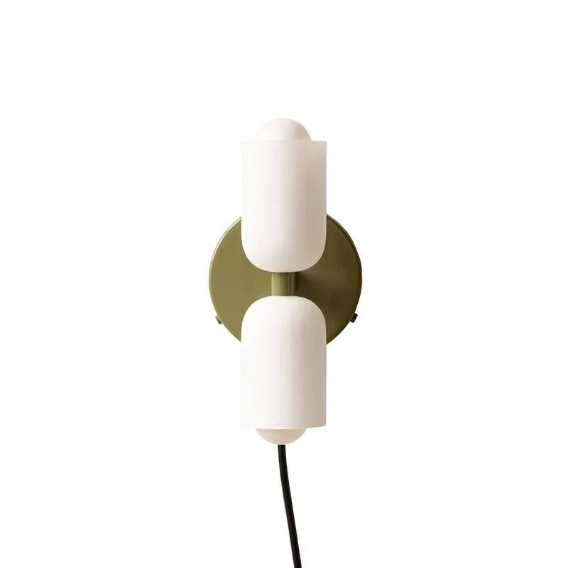 Bauhaus Double Wall Sconce, colorful Bauhaus wall lamp - view 28