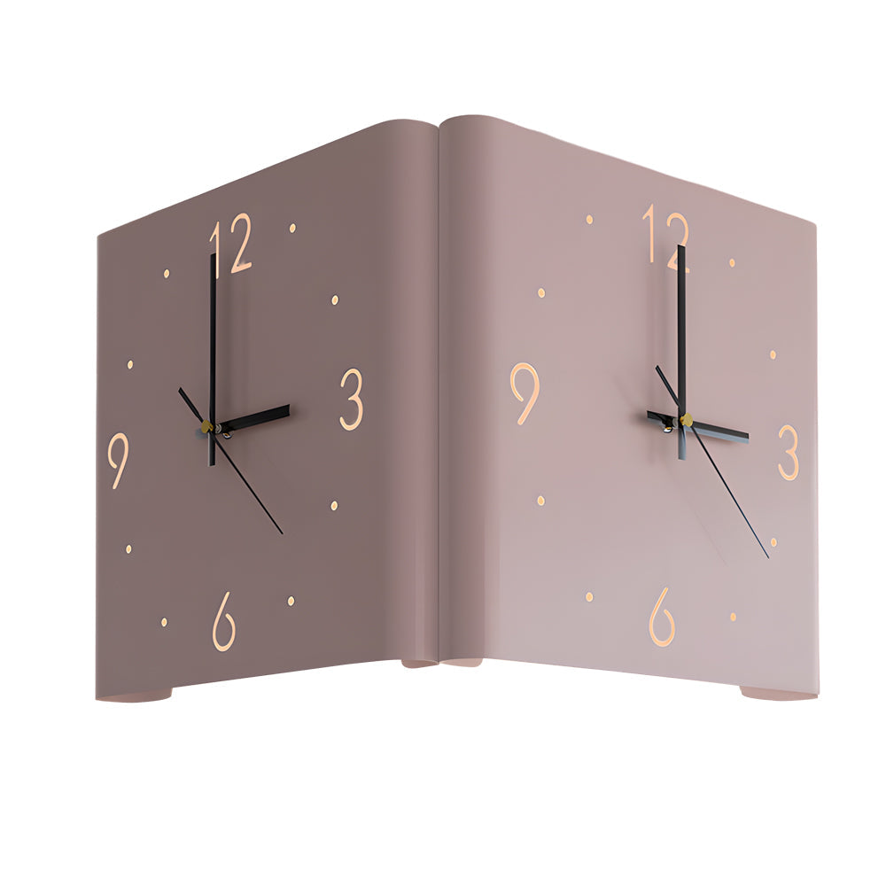Backlit Wall Clock Lamp, Motion Sensor LED Night Light