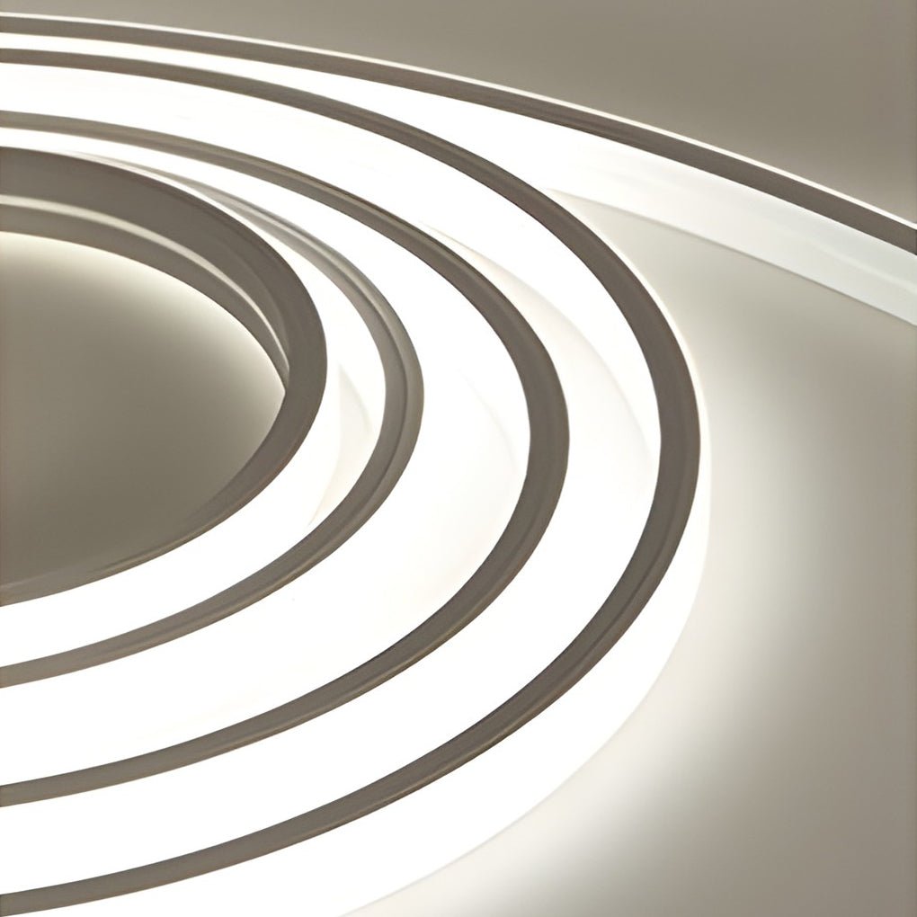 Outdoor LED Strip Light, Waterproof Cuttable Silicone Strip