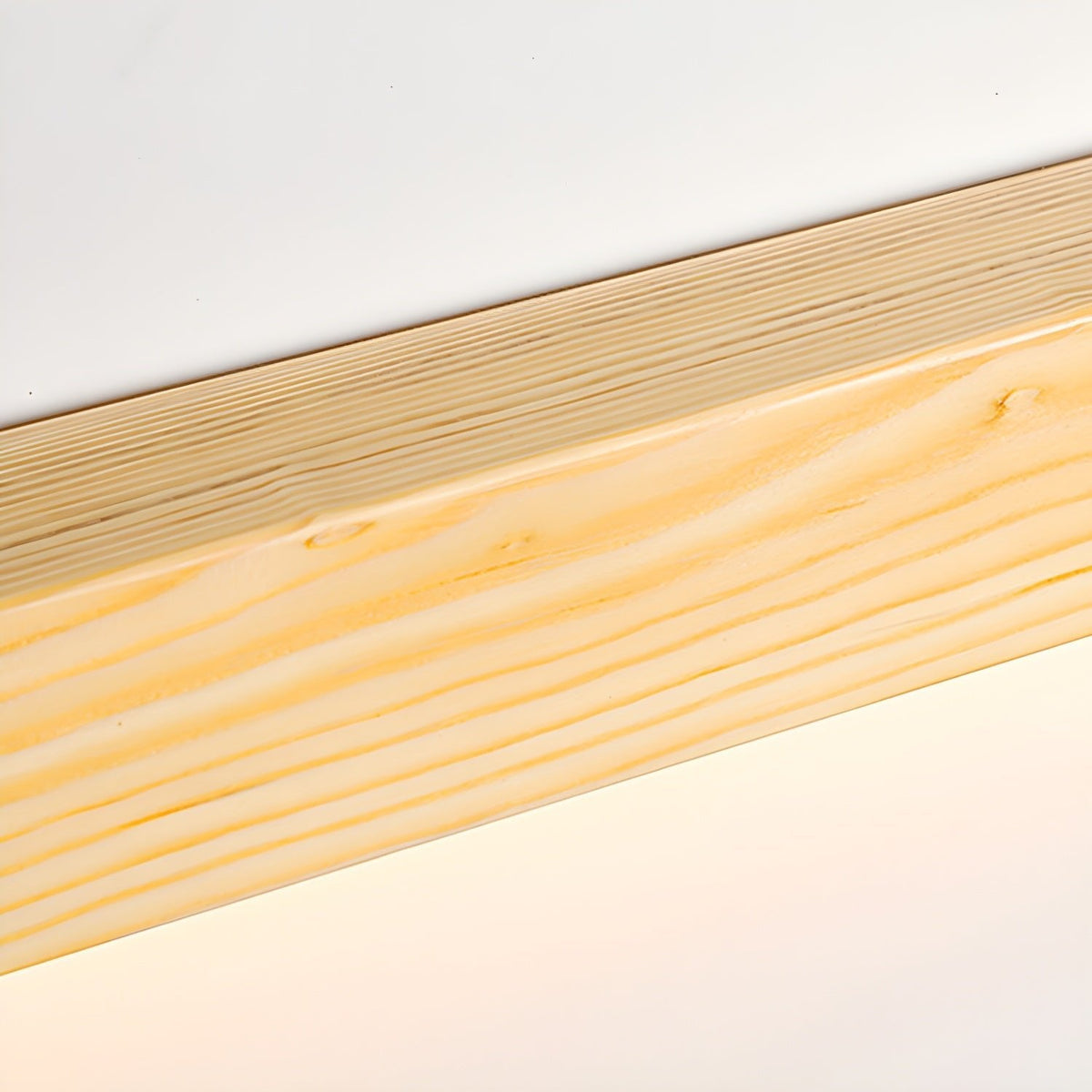Linear Wood LED Wall Light, Dimmable Up Down Vanity Light