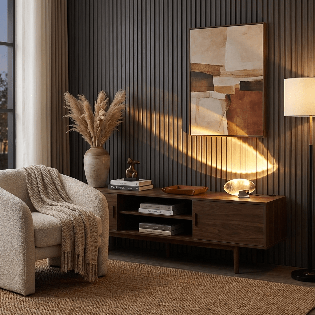 Crystal Glass Pebble Table Lamp, Sunset & Warm Night Light