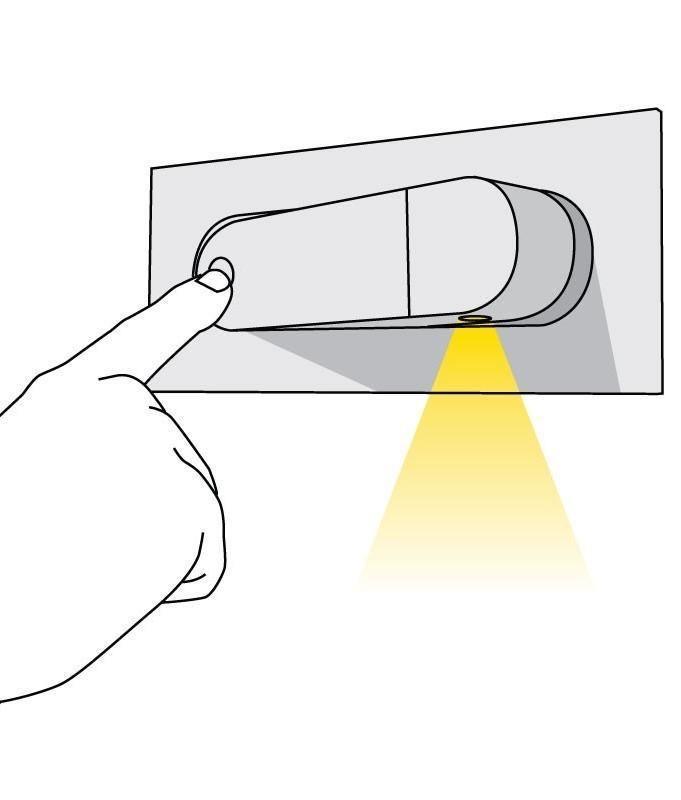 Bedside Reading Light, Pop-Out LED Wall Lamp, Hidden Switch