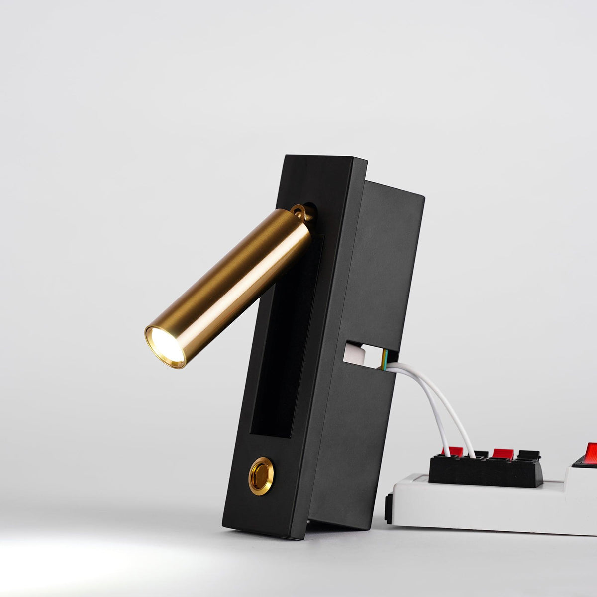Luxury LED Reading Wall Sconce, Modern Bedside Wall Light