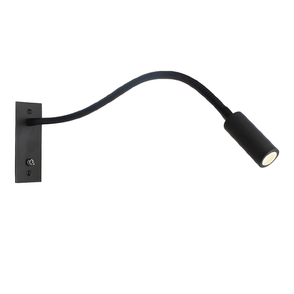 Gooseneck Wall Sconce, Adjustable LED Reading Light for Bed