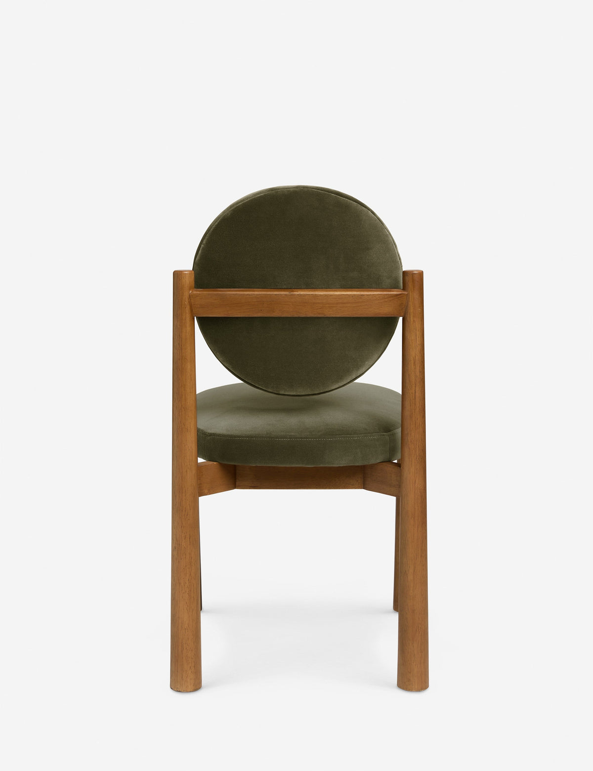 Modern Dining Chair, Wood, Velvet or Basketweave Seat