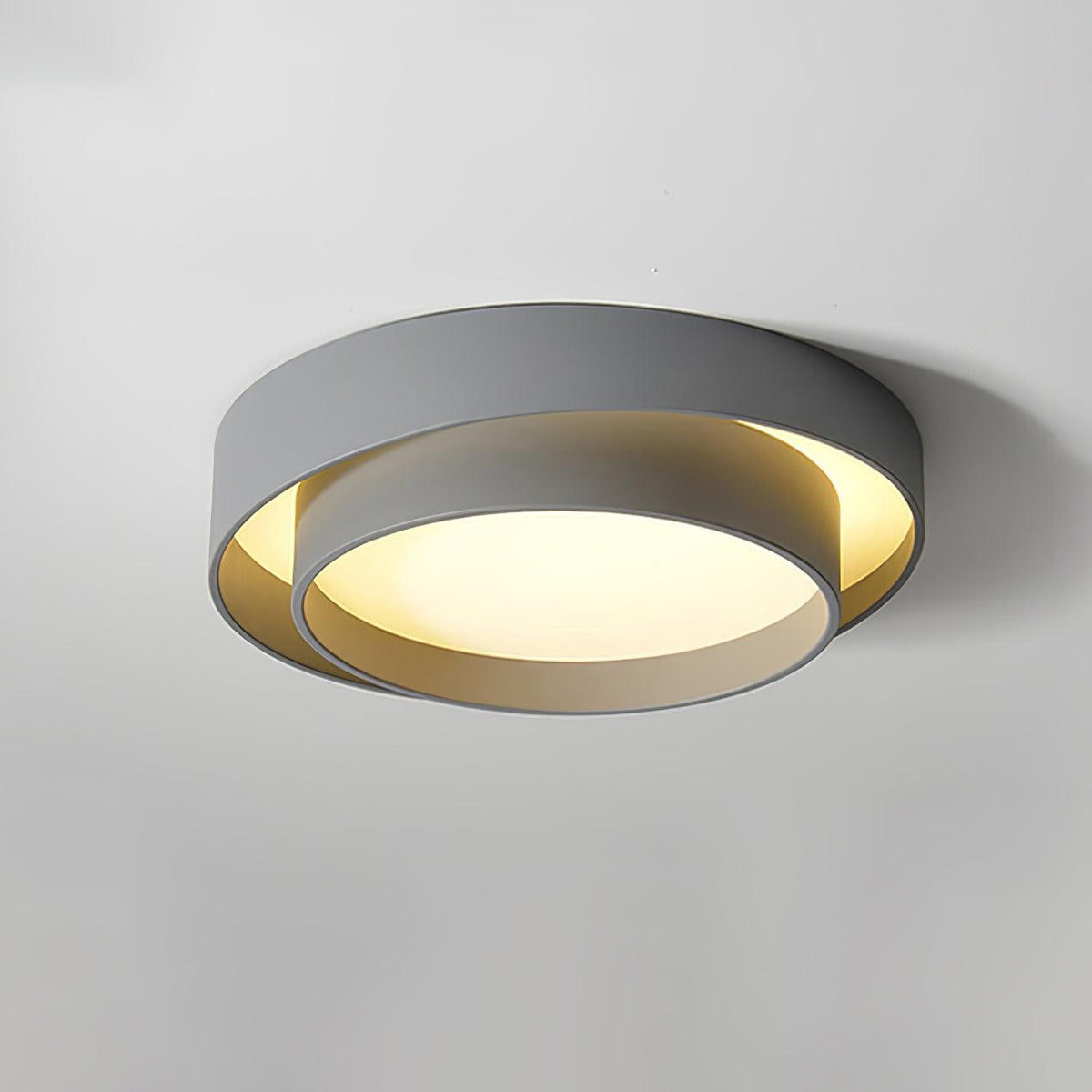 Cylinder LED Flush Mount Ceiling Light, Dimmable Drum Light
