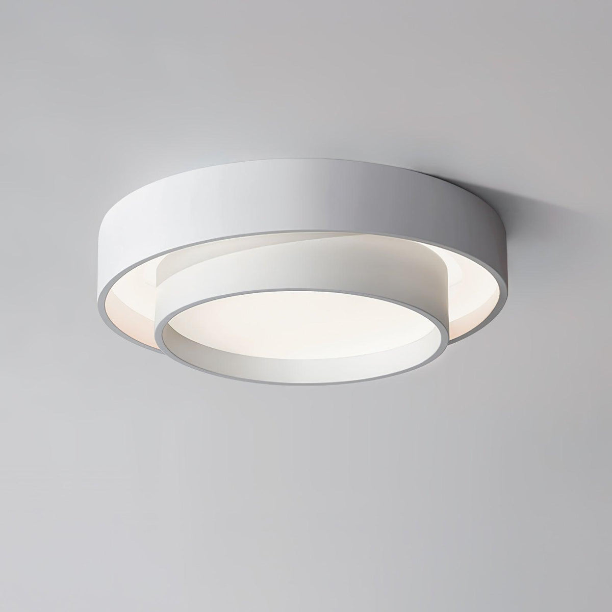 Cylinder LED Flush Mount Ceiling Light, Dimmable Drum Light