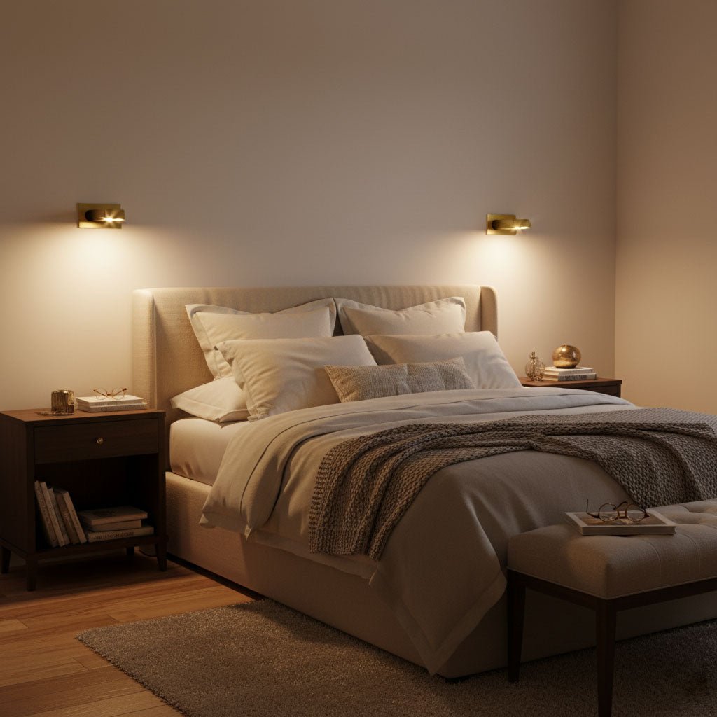 Bedside Reading Light, Pop-Out LED Wall Lamp, Hidden Switch