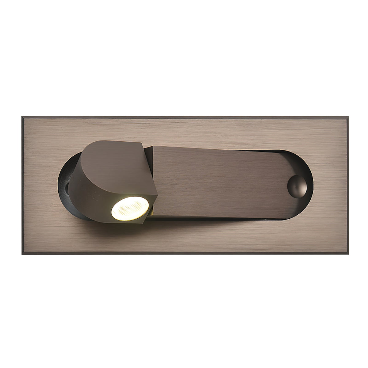 Bedside Reading Light, Pop-Out LED Wall Lamp, Hidden Switch