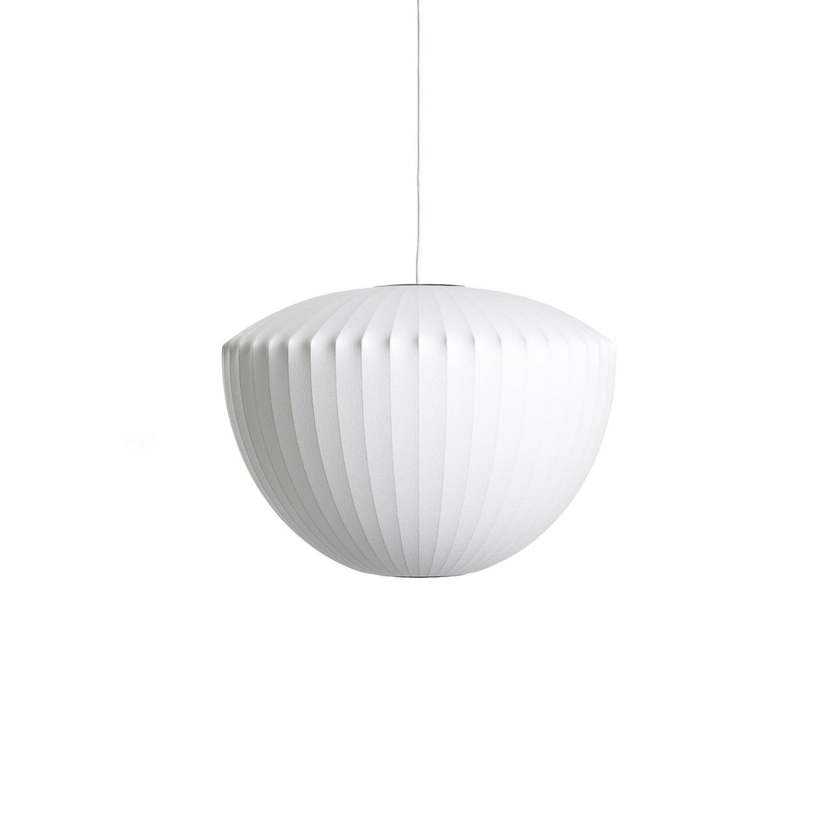 Silk Bubble Pendant Light, Mid Century Bubble Lamp Shade