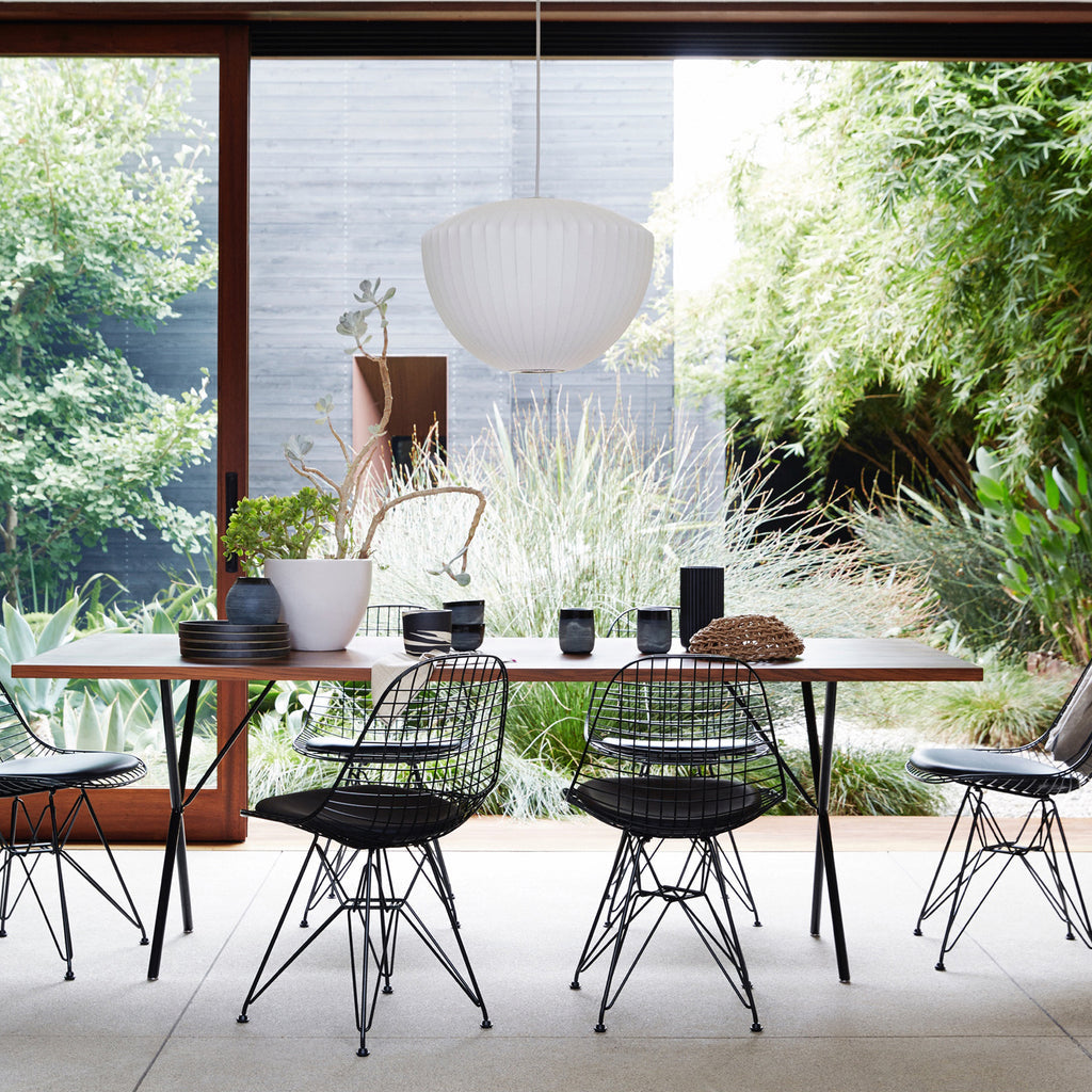 Silk Bubble Pendant Light, Mid Century Bubble Lamp Shade