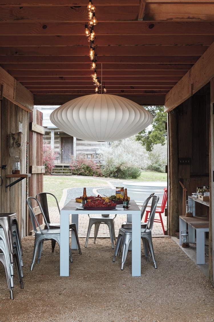 Silk Bubble Pendant Light, Mid Century Bubble Lamp Shade