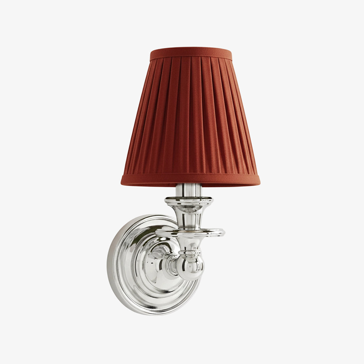 Linen Drum Shade Wall Sconce, Farmhouse Bedroom Wall Lamp