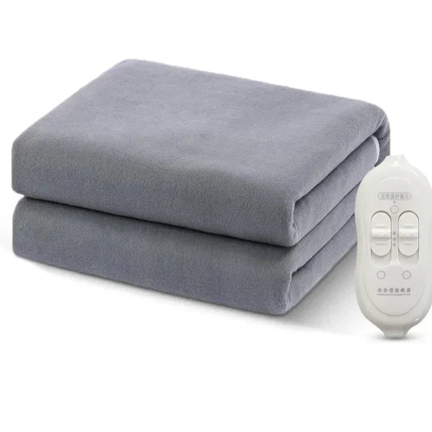 Electric Heated Blanket, Thermostat Control, 5 Sizes
